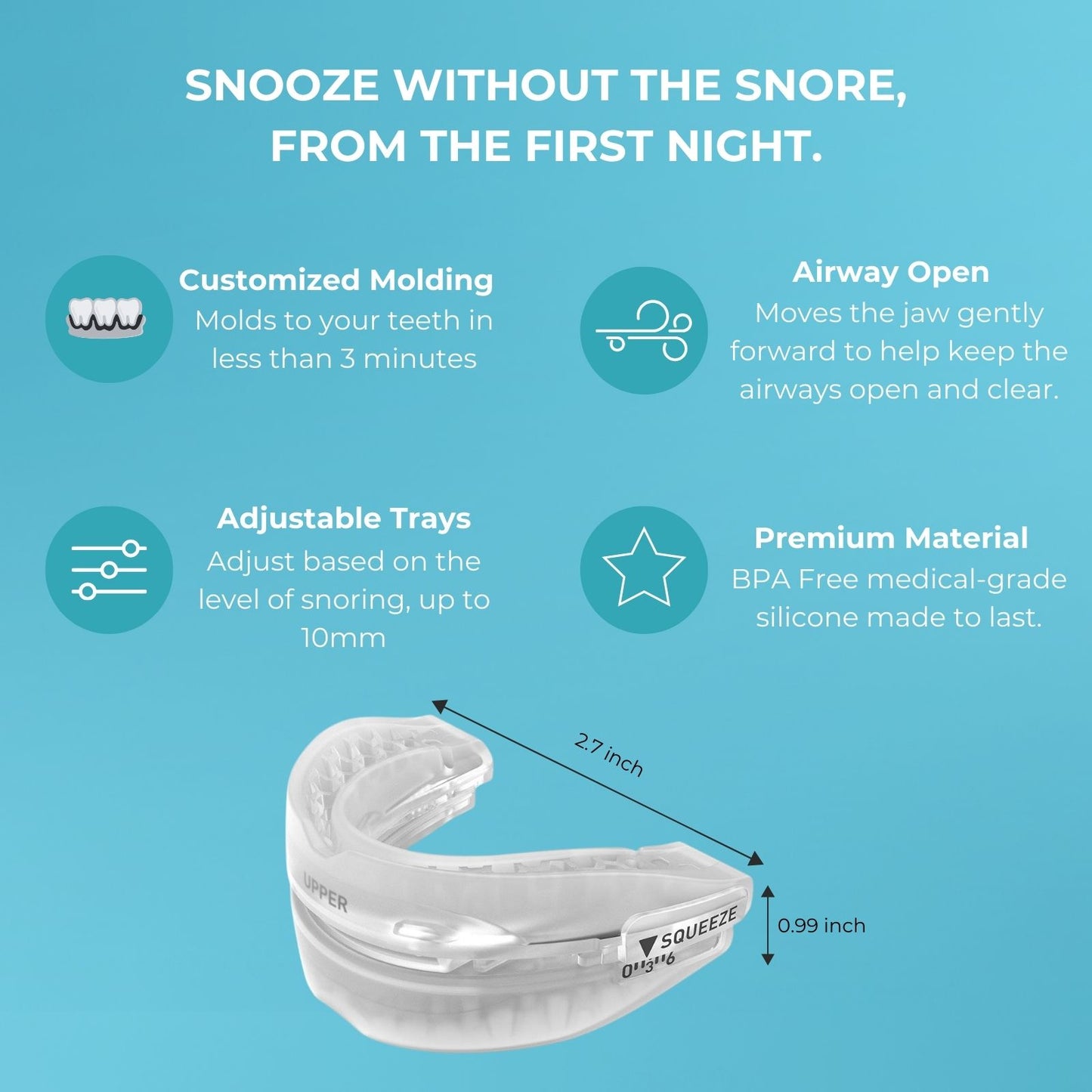 Anti-Snoring Mouthpiece